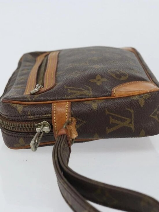 LOUIS VUITTON Monogram Marly Dragonne GM Clutch Bag M51825 LV - Picture 3 of 16